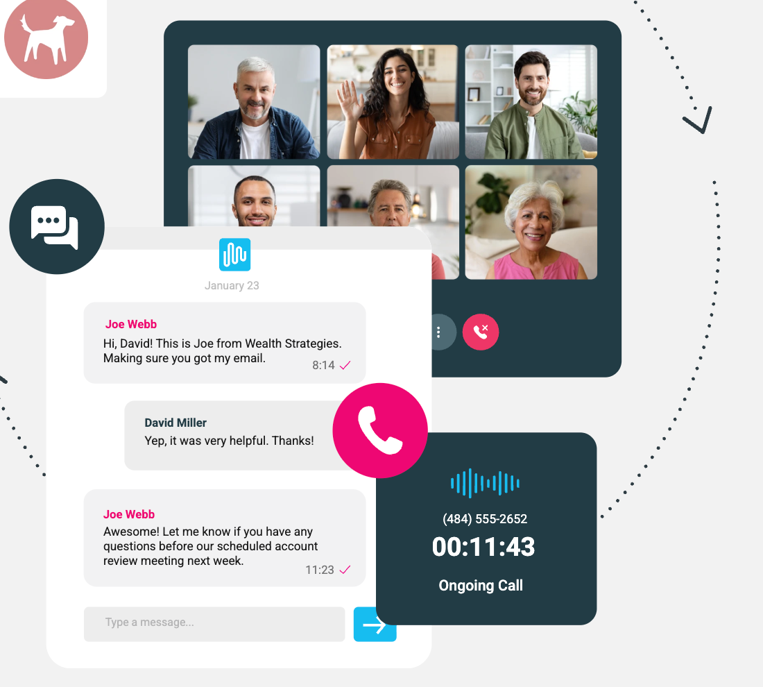 Intulse app: Virtual Phone dialer, call settings, and team extensions with live availability